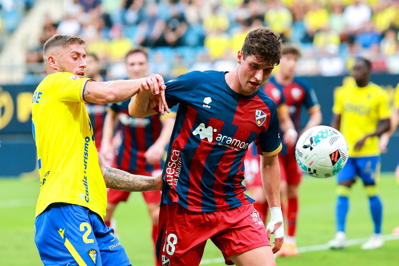 Las imágenes del Cádiz CF-Huesca