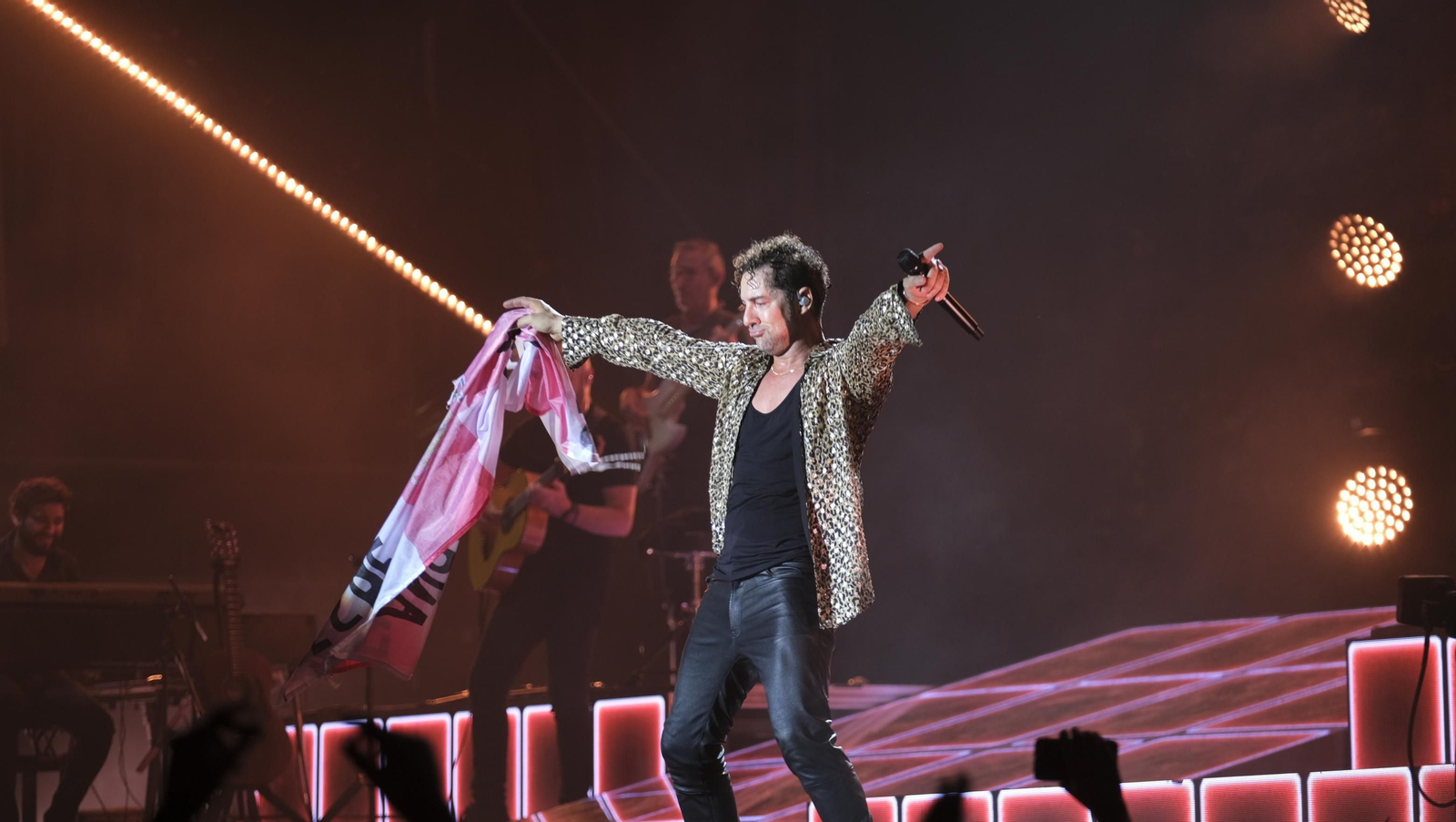 David Bisbal arrasa en su concierto de Roquetas de Mar