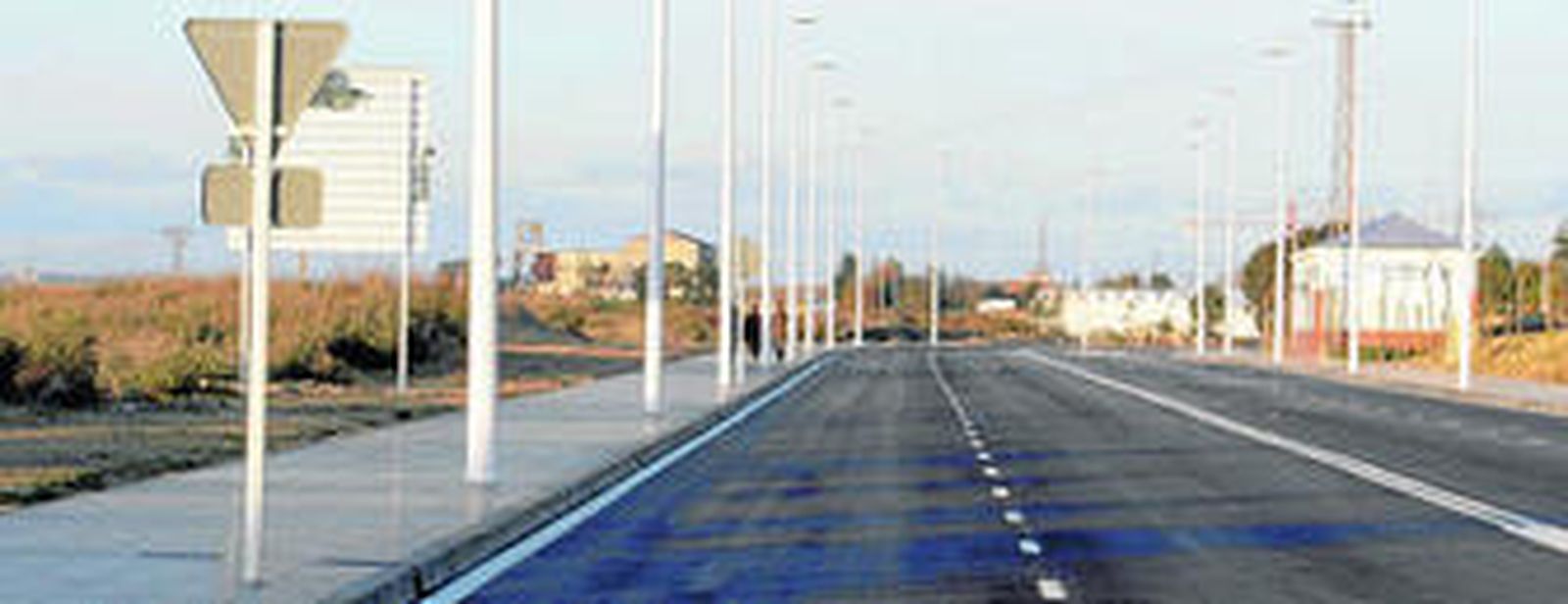 Carretera del Paseo Marítimo de Marismas del Odiel.