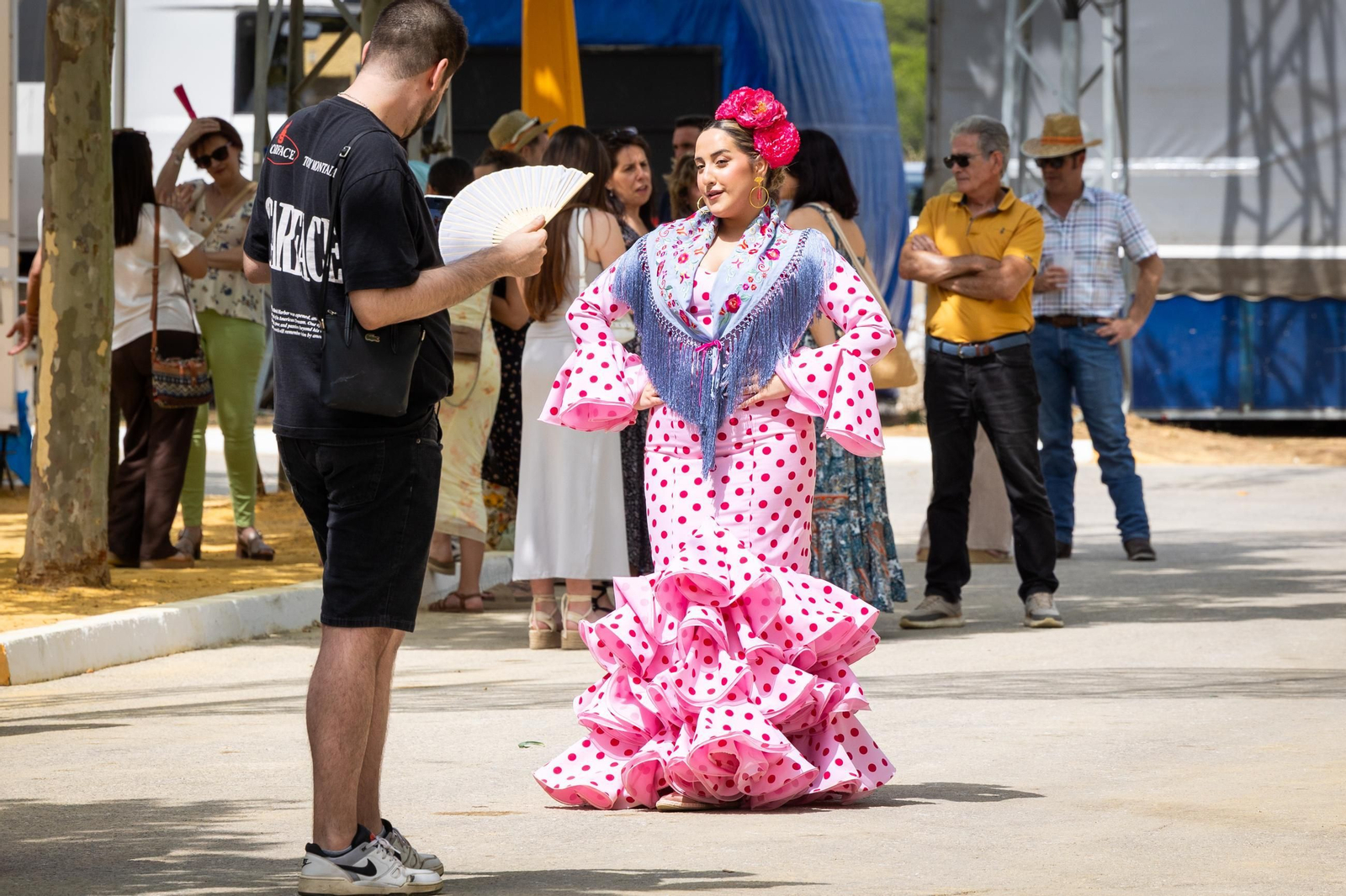Búscate en las imágenes del sábado de la Feria de Puerto Real 2025