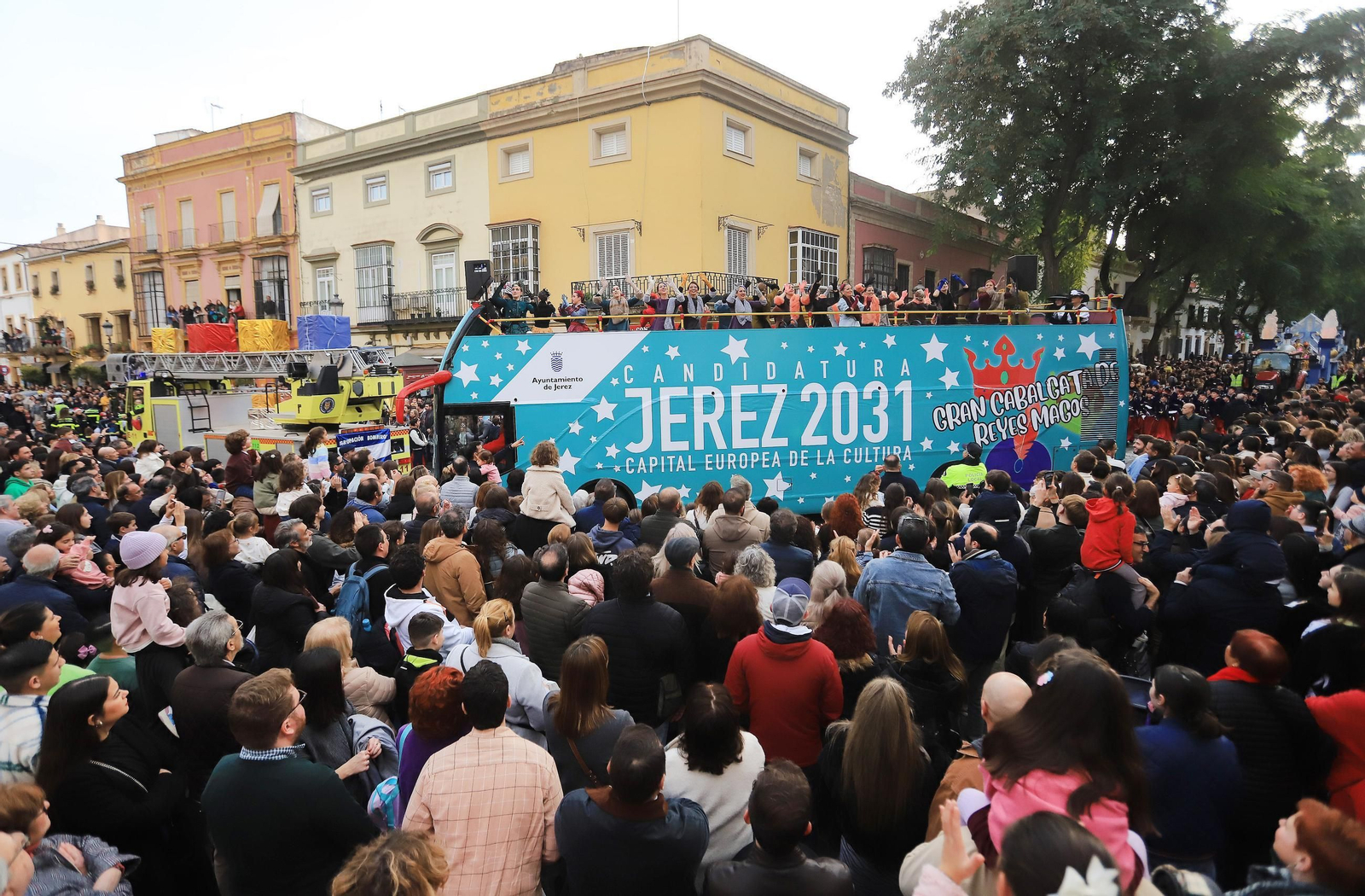 Imágenes de la Cabalgata de los Reyes Magos de Jerez 2025