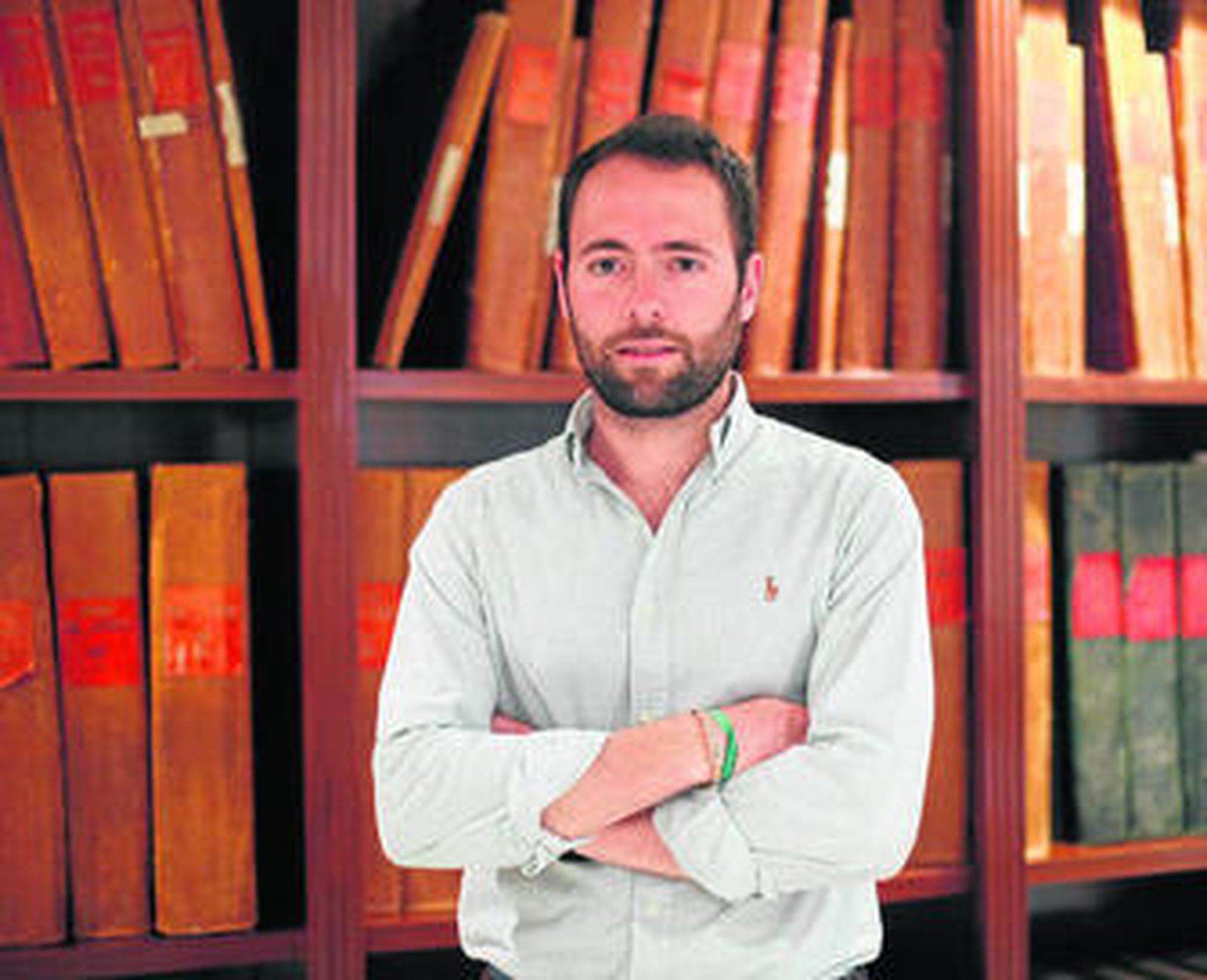 Salvador Pérez Galera, durante el encuentro con este medio.