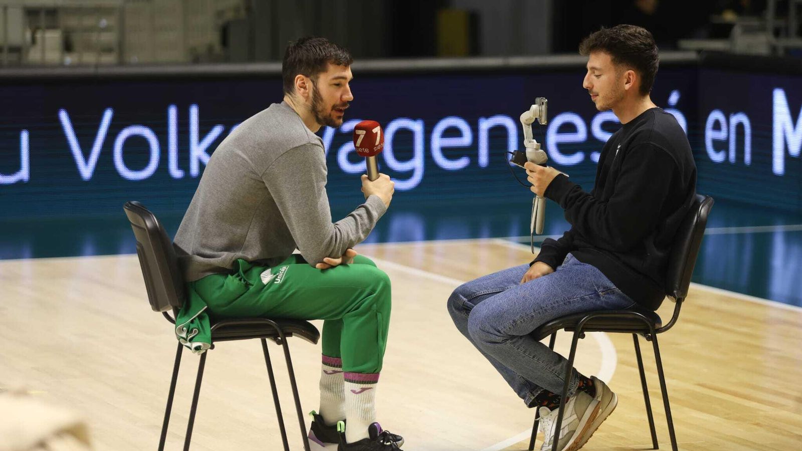 Darío Brizuela, durante el evento.