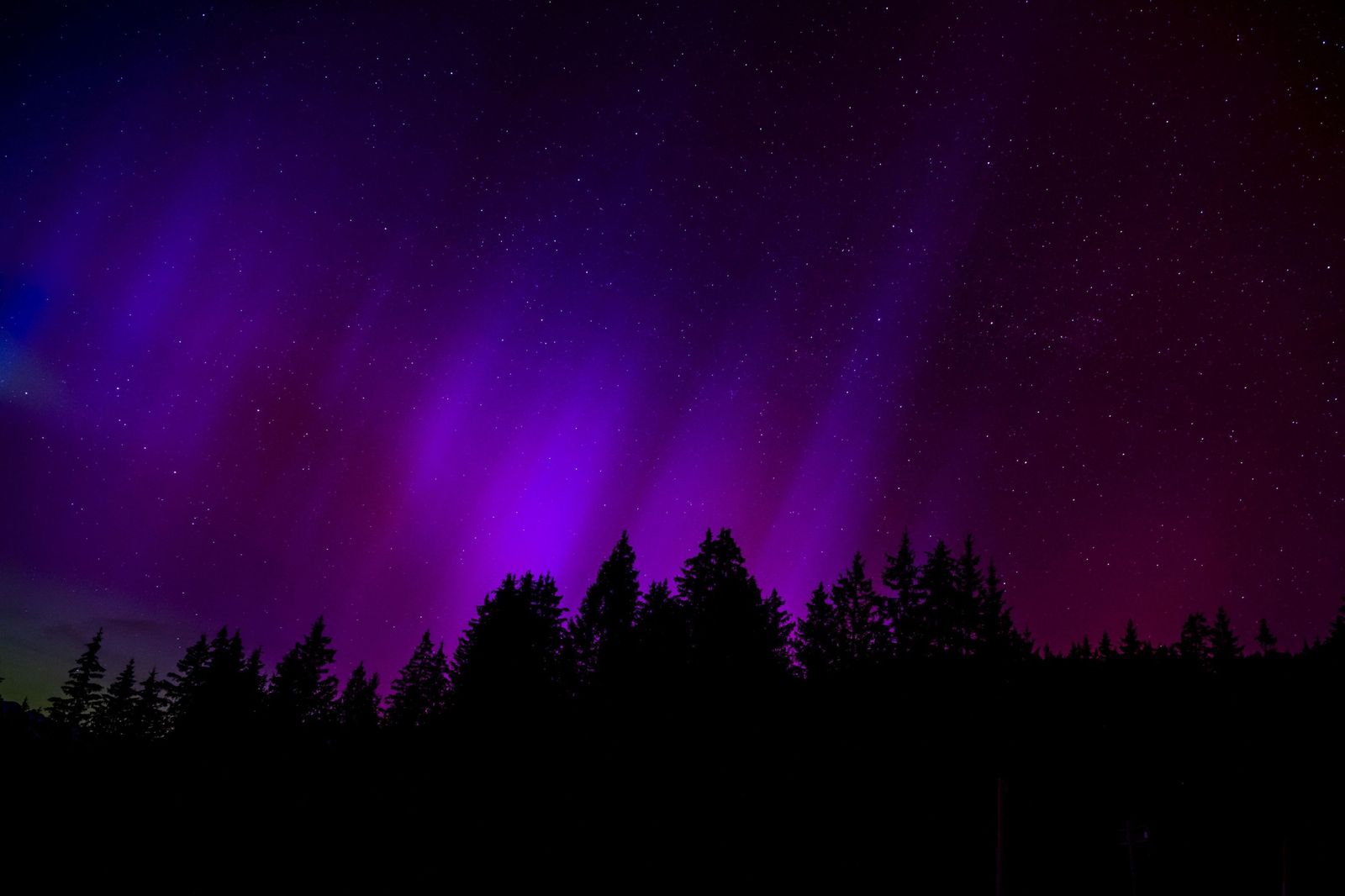 La aurora boreal vista desde España y Europa