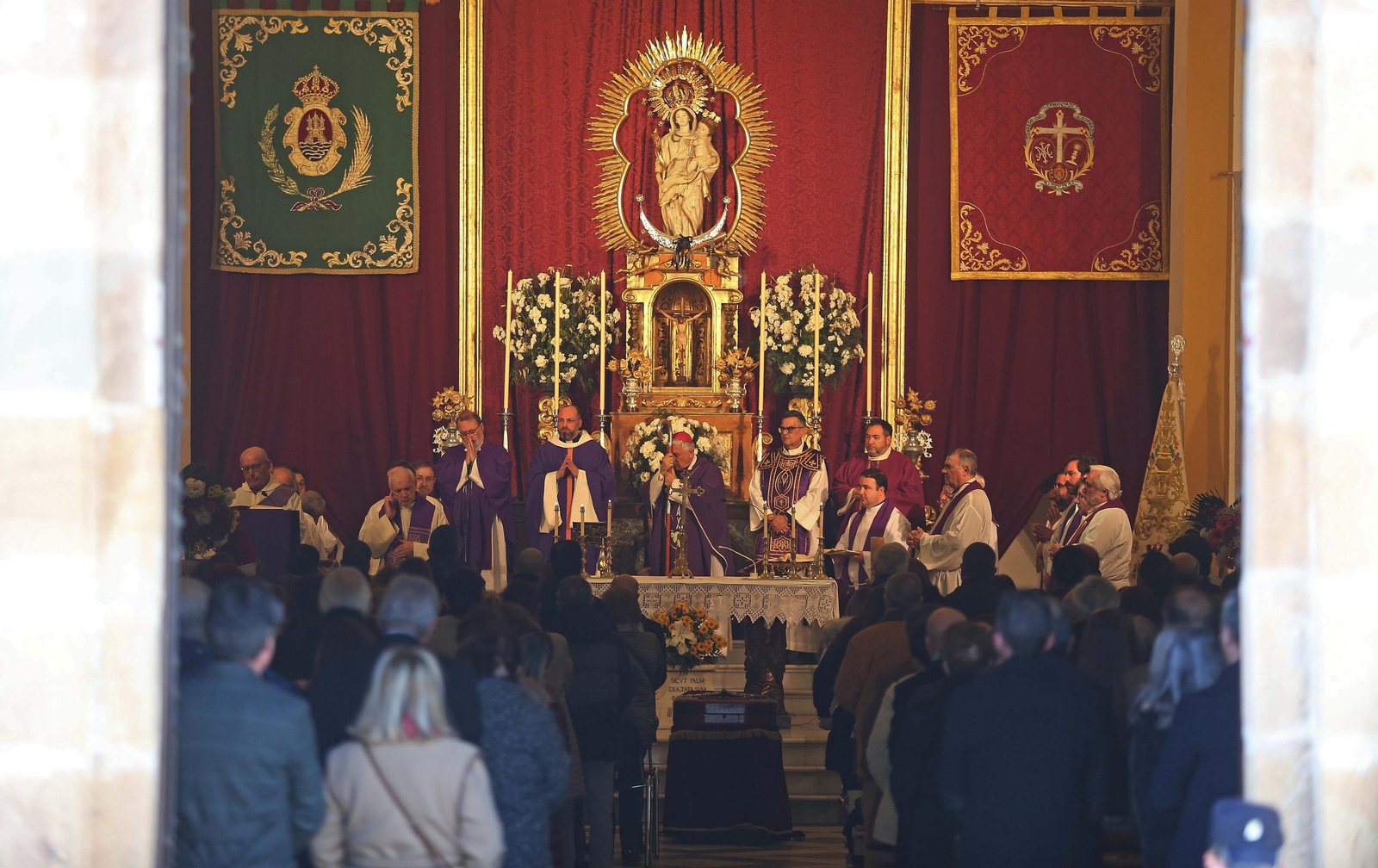 Fotos del funeral de Diego Valencia en Algeciras
