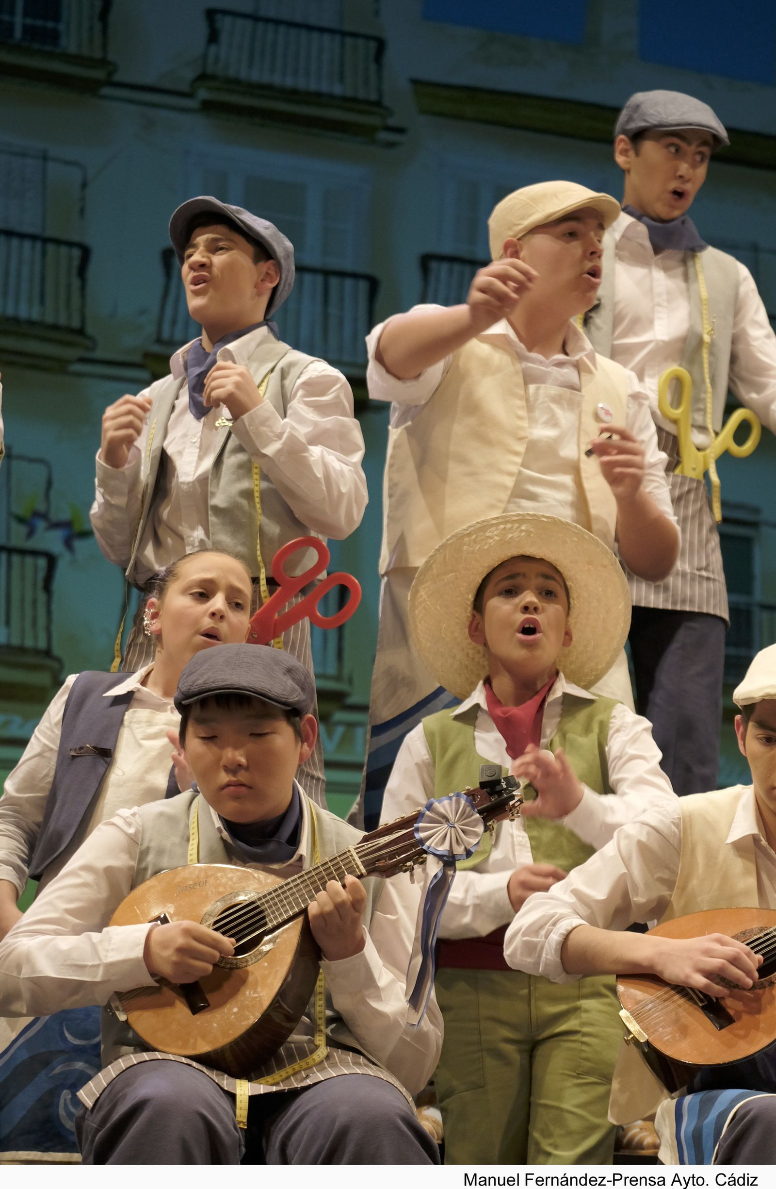 El primer coro de la final, 'En tus cinco esquinas'