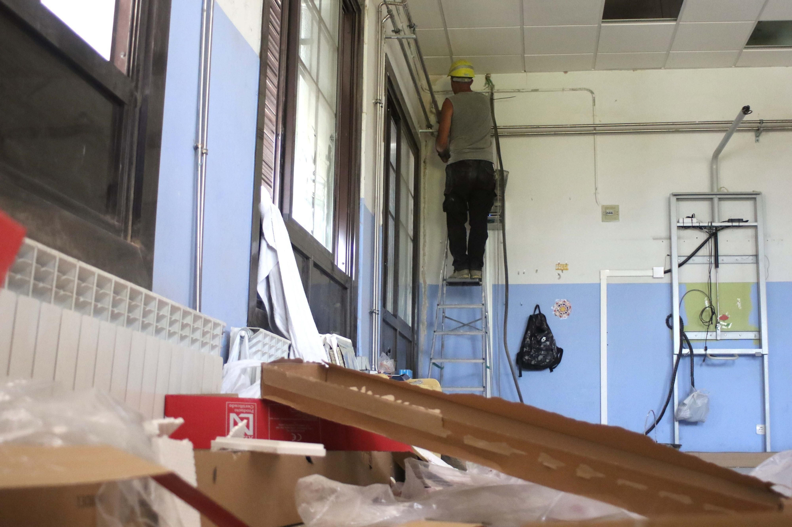 Imagen de archivo de una reforma anterior en el Gómez Moreno de Granada.