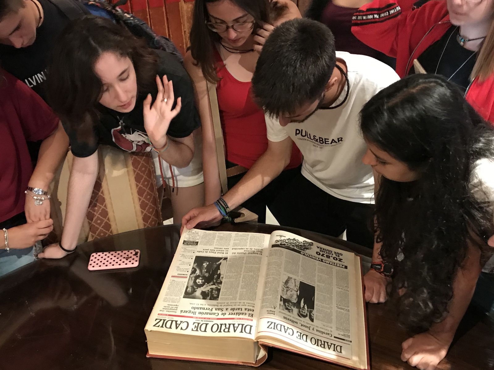 Visita del colegio Sancti Petri de San Fernando