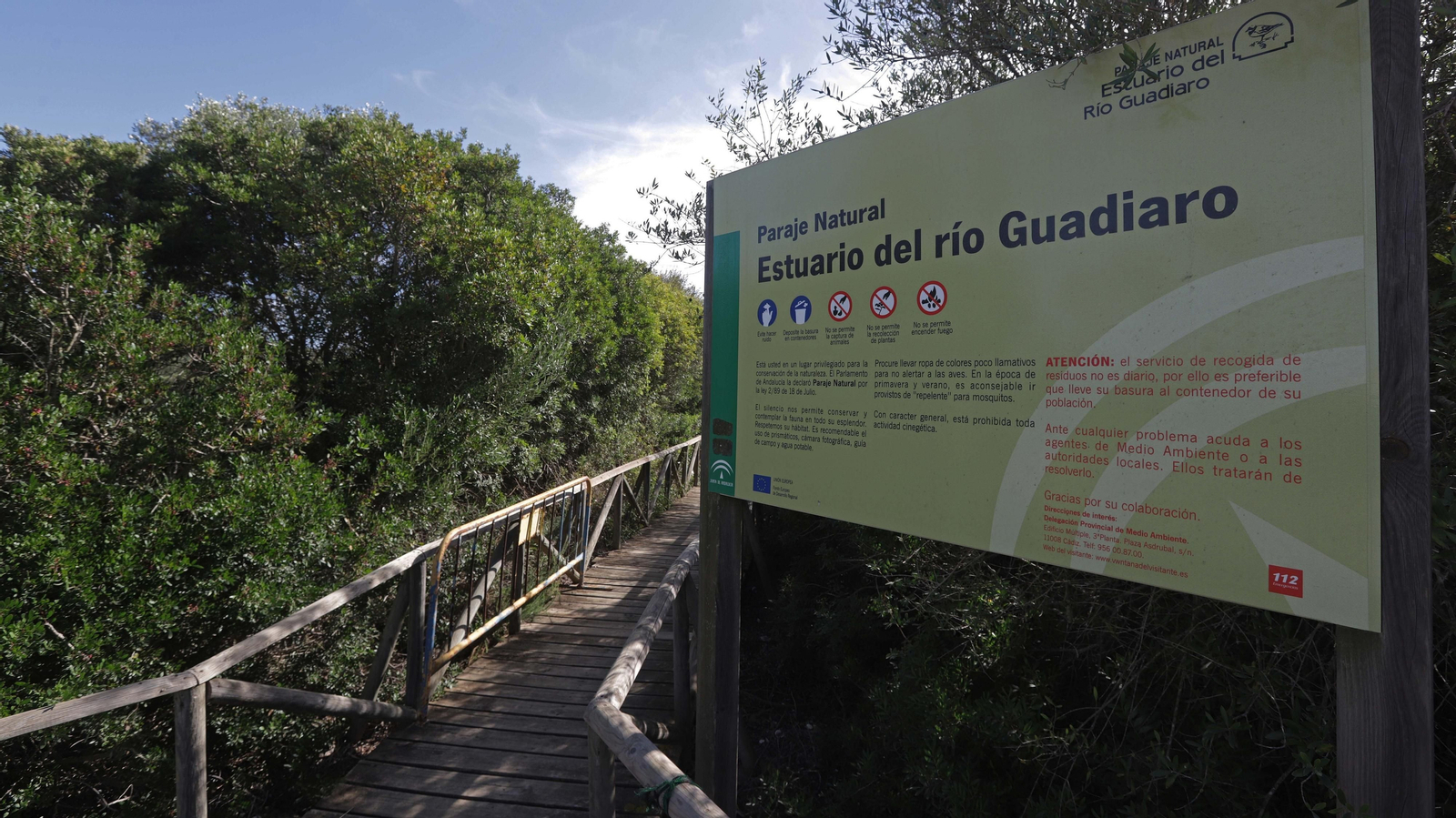 Estuario del Río Guadiaro.