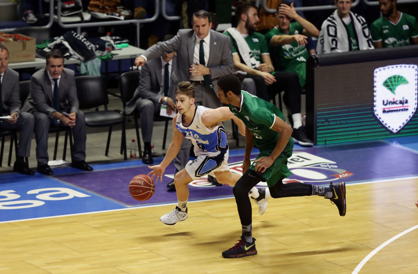 Fran Cárdenas, durante su etapa en tierras gallegas.