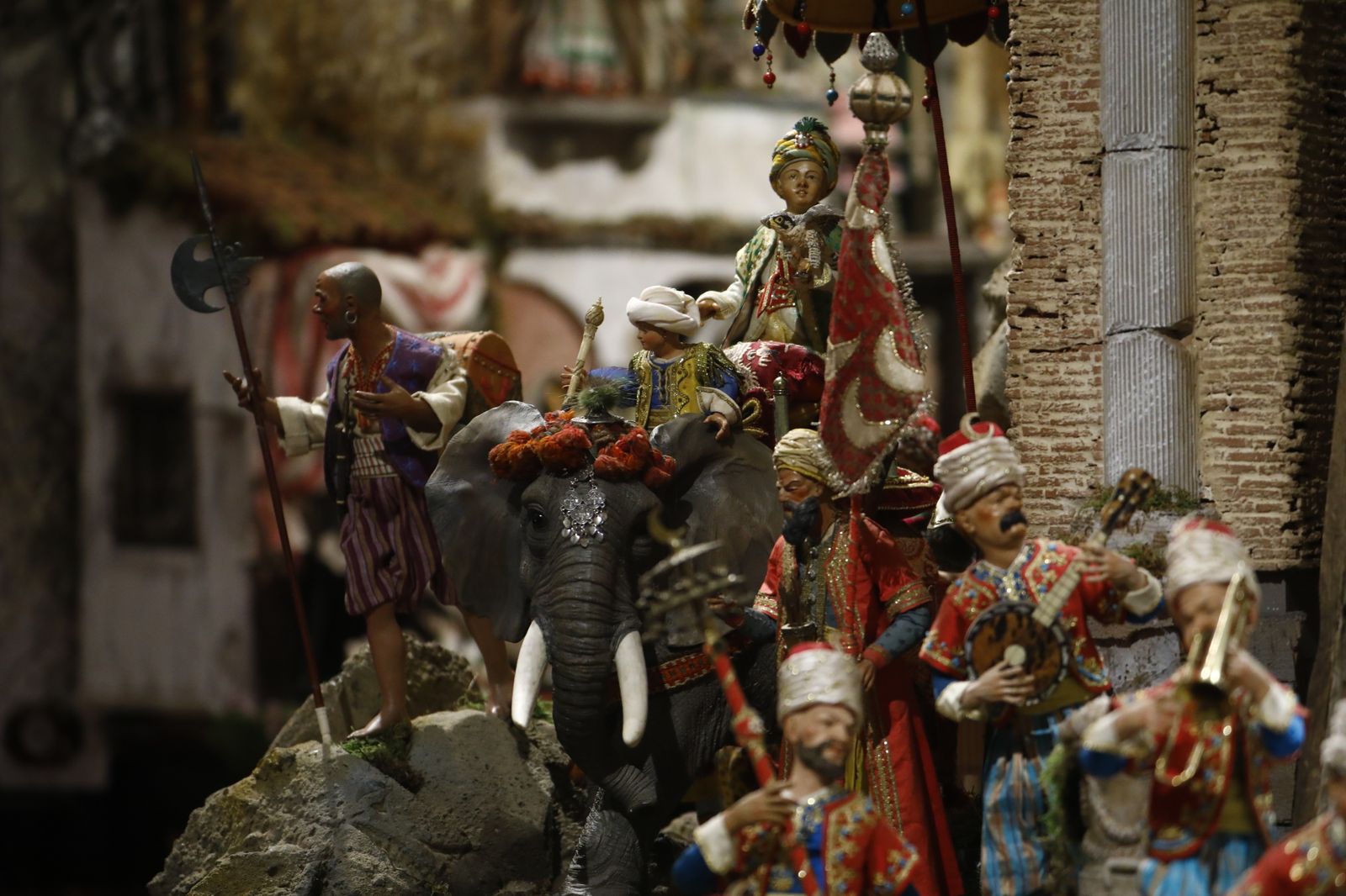 El belén napolitano de la Ermita de la Alegría de Córdoba, en fotografías