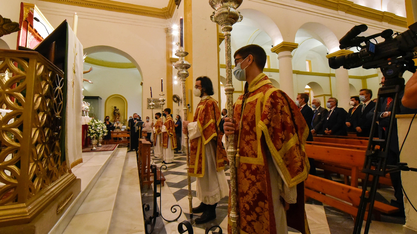 Las fotos de la Bendición de la nueva talla de Jesús Resucitado