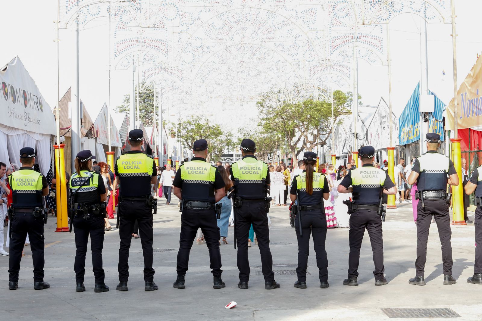 Ambiente en el miércoles festivo de la Feria Real de Algeciras
