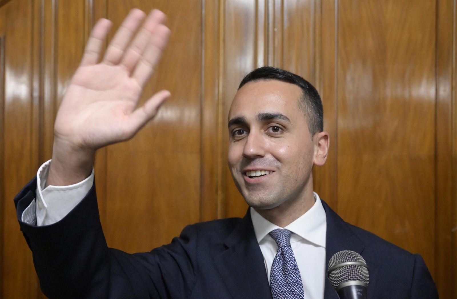 El ministro de Exteriores italiano, Luigi di Maio.
