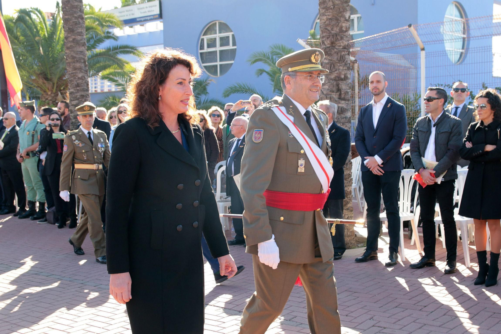 Jura de bandera civil en Las Almadrabillas