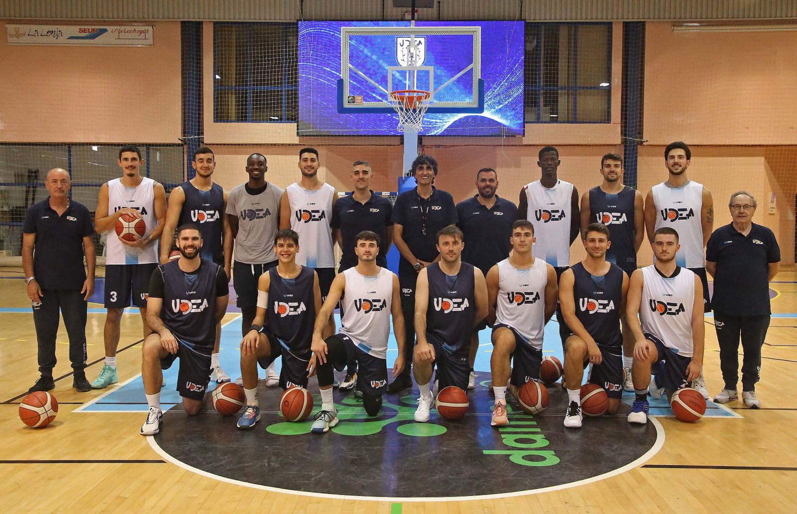 La plantilla de Udea que este sábado arranca la temporada 2023-24