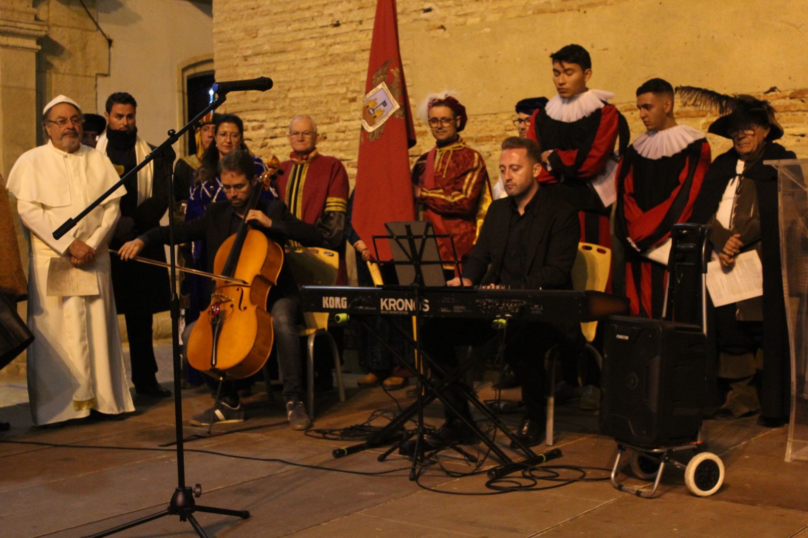 Representación histórica del Terremoto de Vera de 1518