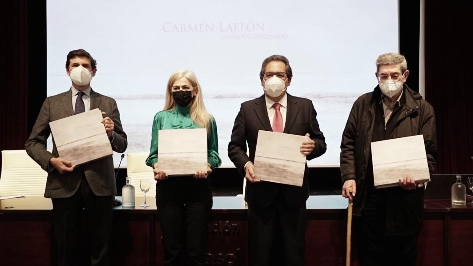 Manuel Laffón, Patricia del Pozo, Antonio Pulido y Juan Bosco Díaz-Urmeneta.