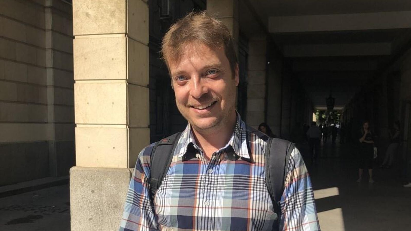 El abogado Daniel Sánchez Bernal