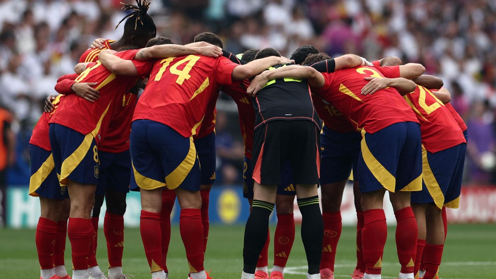 Las mejores fotos del España - Alemania