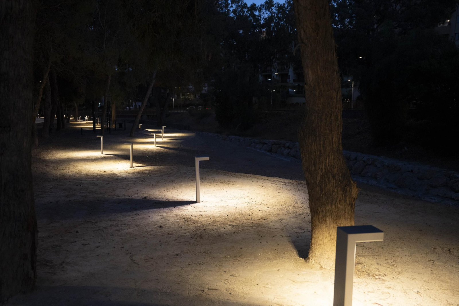 Las imágenes de la inauguración de la primera fase de la adecuación de la Rambla San Antonio de Aguadulce