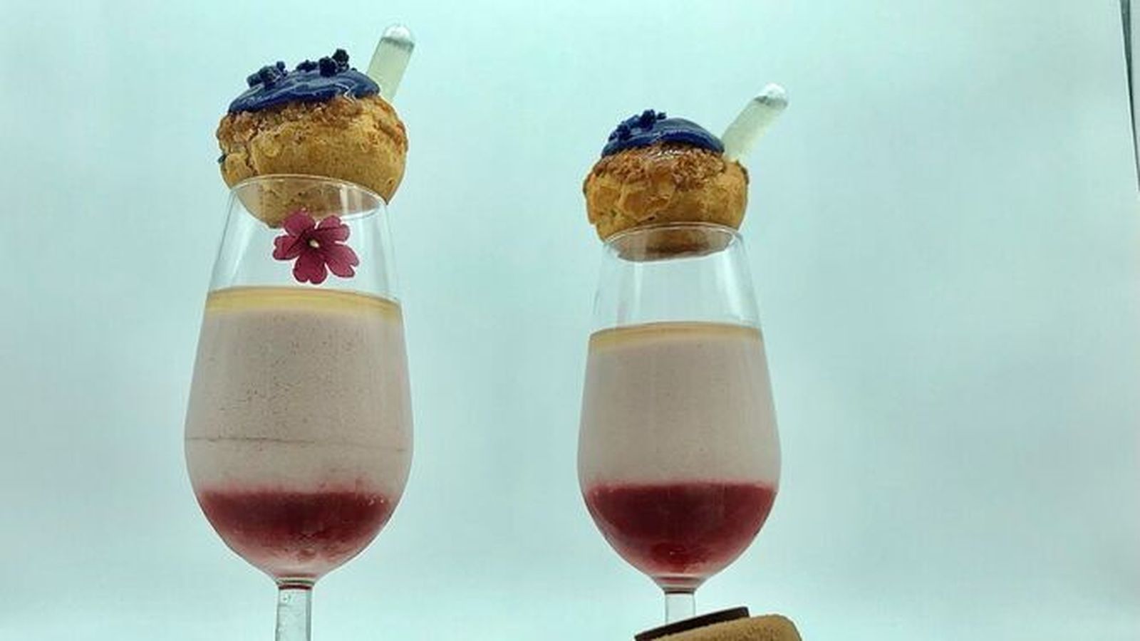 Catavinos dulces inspirados en el rebujito.