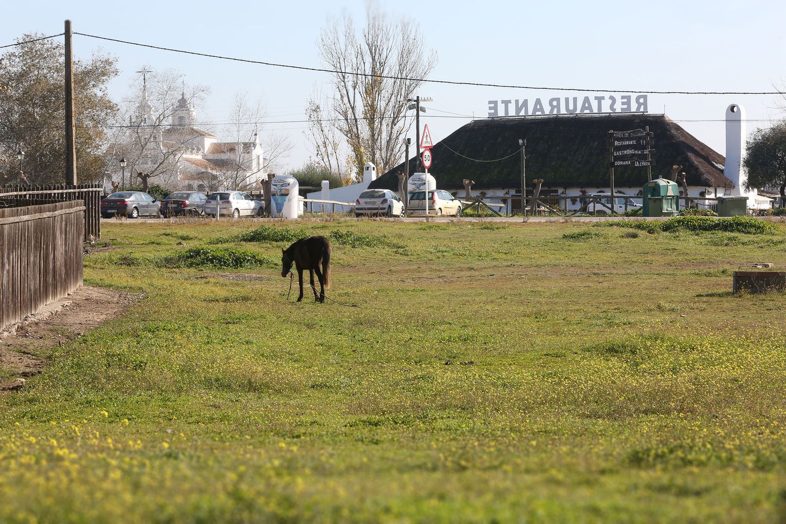 Terrenos en los que se ha proyectado el columbario de El Rocío, en el Barrio de las Gallinas.