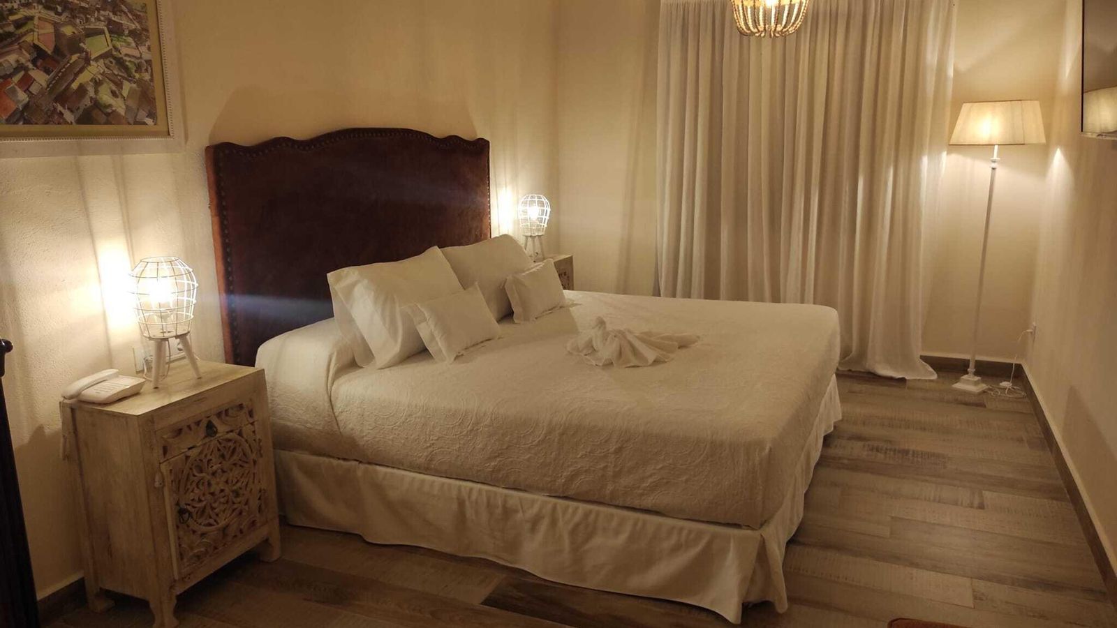 Otra de las habitaciones del Hotel Casa Palacio Conde del Álamo