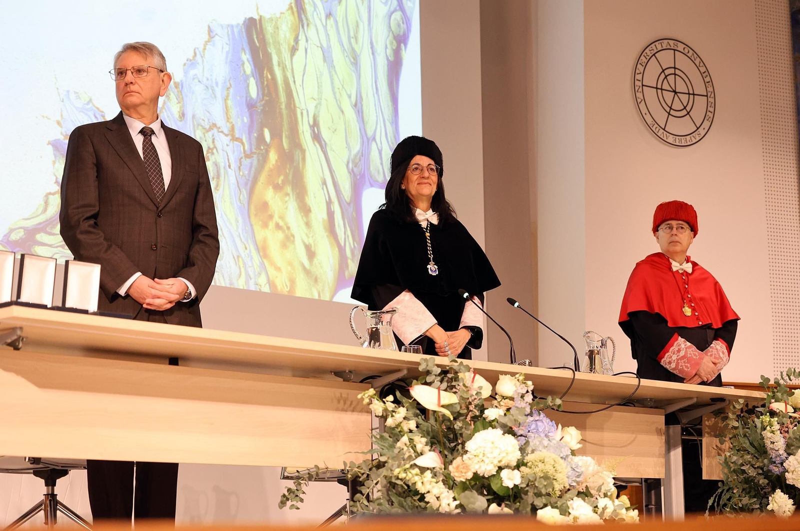 Imágenes del acto de conmemoración del Día de la Universidad de Huelva
