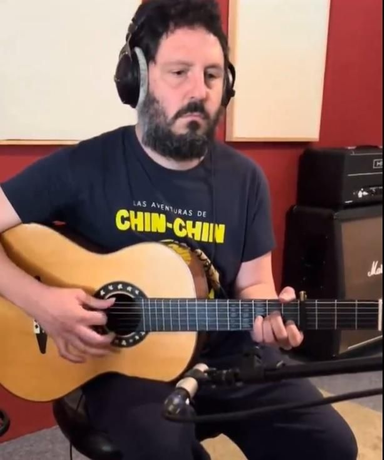 El Kanka, en acción.