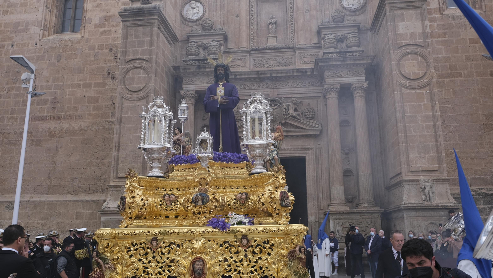 Procesión de Prendimiento en Almería, en imágenes
