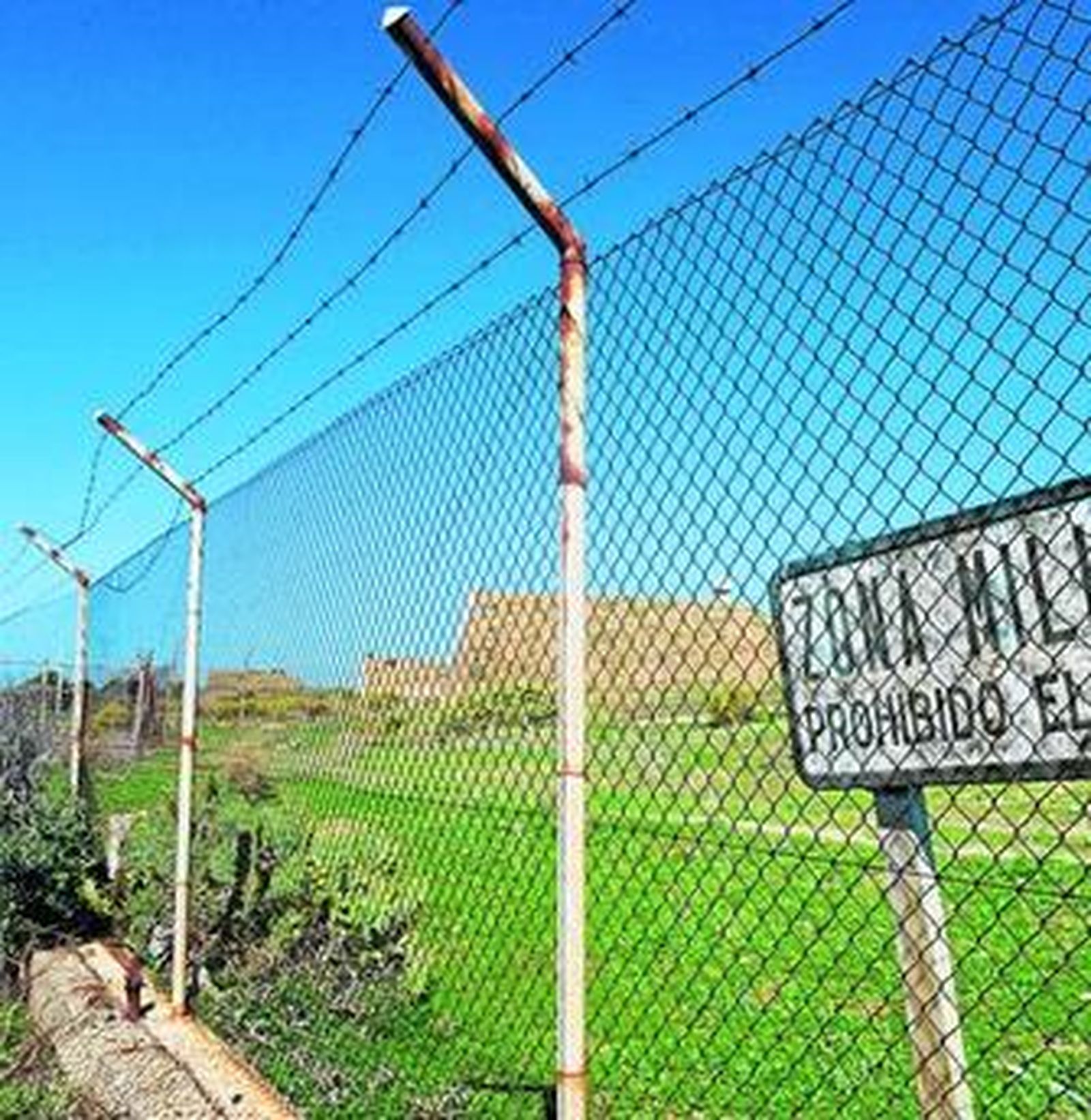 Imagen de los terrenos de los polvorines de Fadricas.