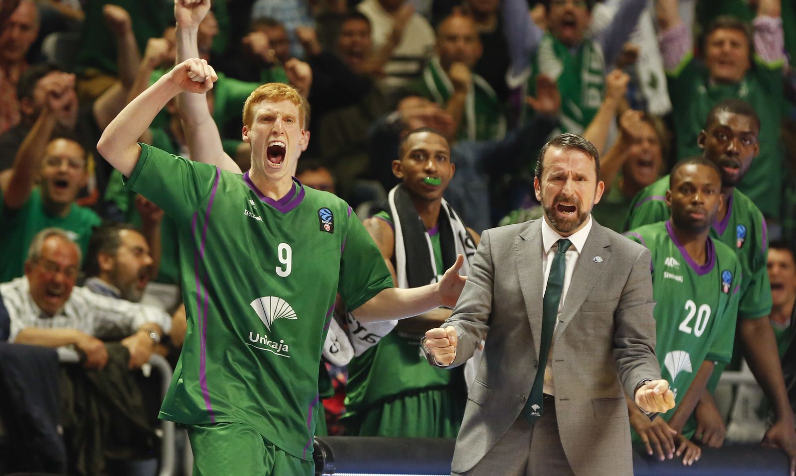 Las imágenes del Unicaja-Lokomotiv