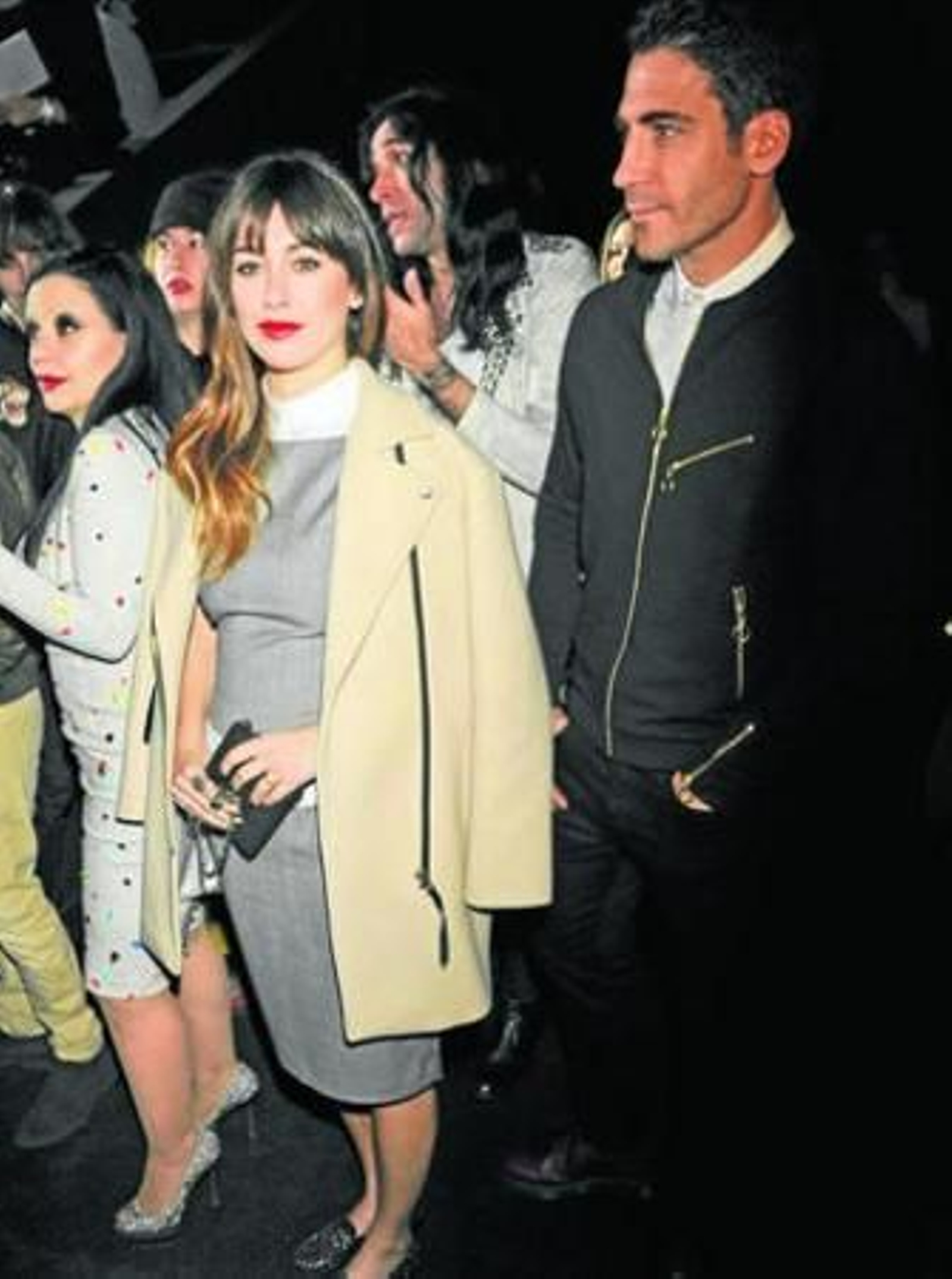 La pareja de actores en la pasada edición de la Mercedes-Benz Fashion Week Madrid.