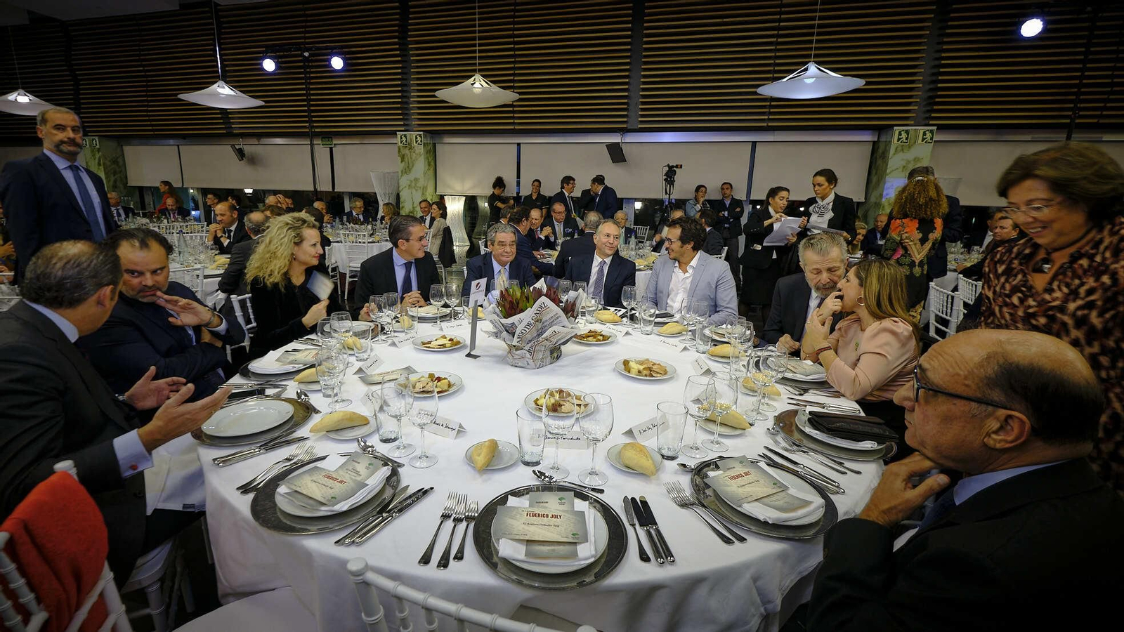 Entrega del premio Federico Joly a Augusto Delkáder