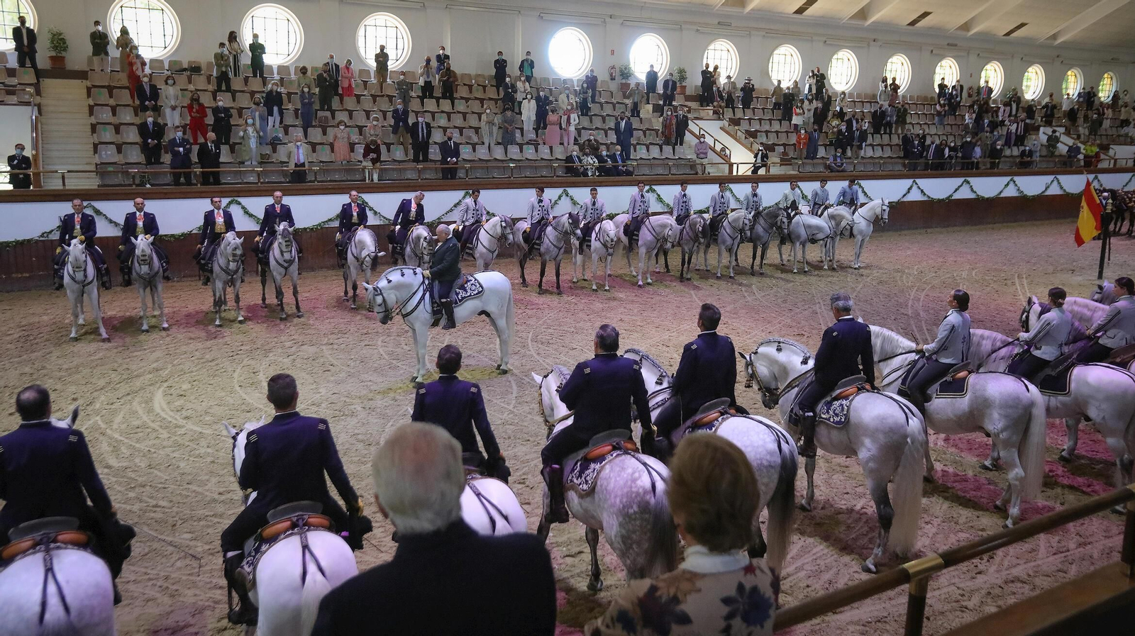 Así fue el homenaje a Álvaro Domecq en la Real Escuela Andaluza del Arte Ecuestre en Jerez