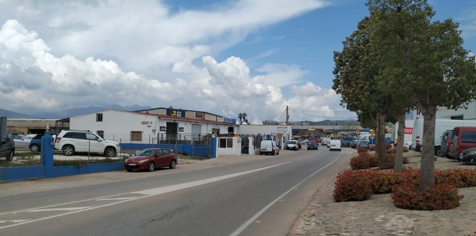 Zona de Camino de Coín, en Mijas.