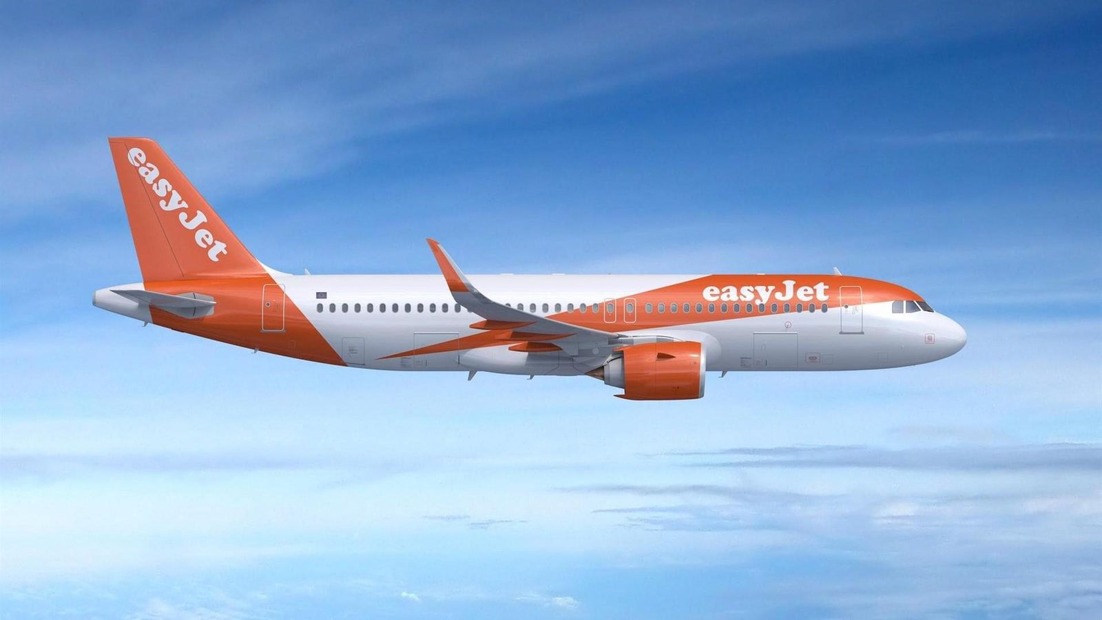 Un avión de easyJet Un avión de easyJet