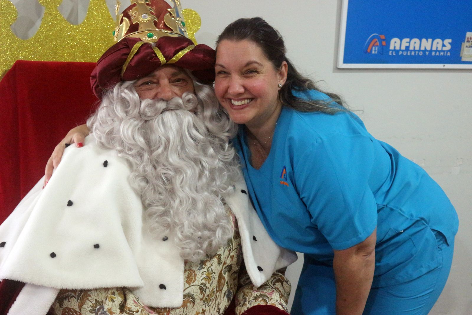 Visita de los Reyes al Centro de Alzheimer 'Las Canteras'