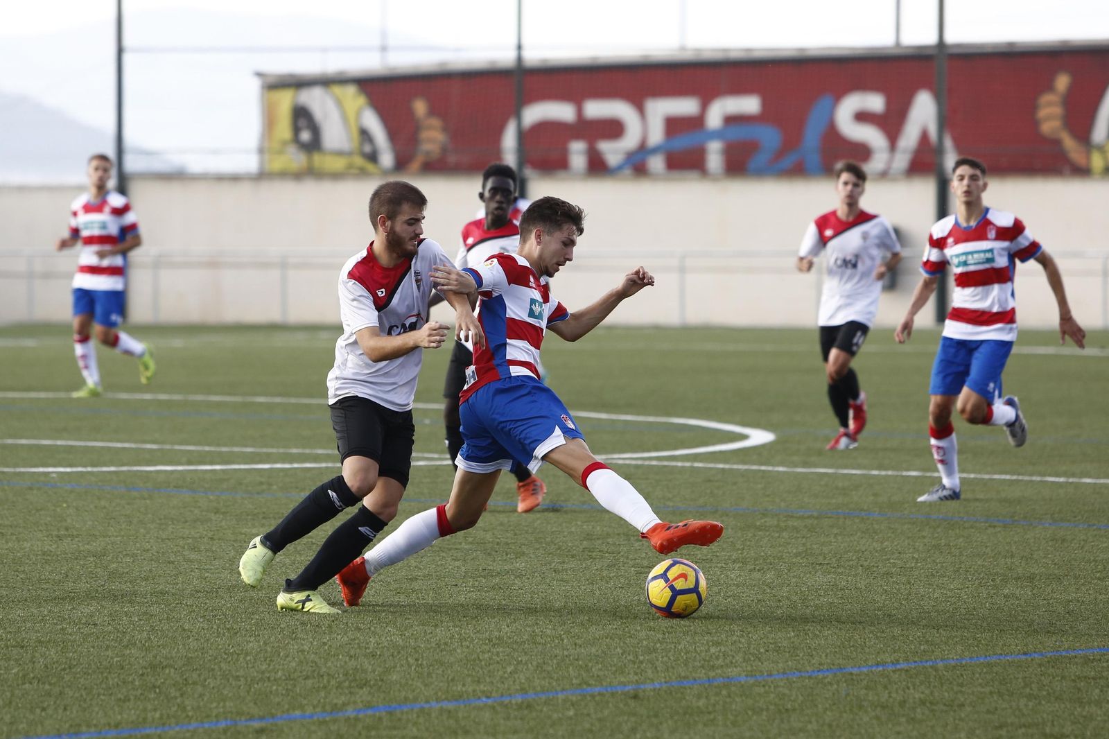 En esta ocasión el conjunto rojiblanco jugará su partido en Albolote.