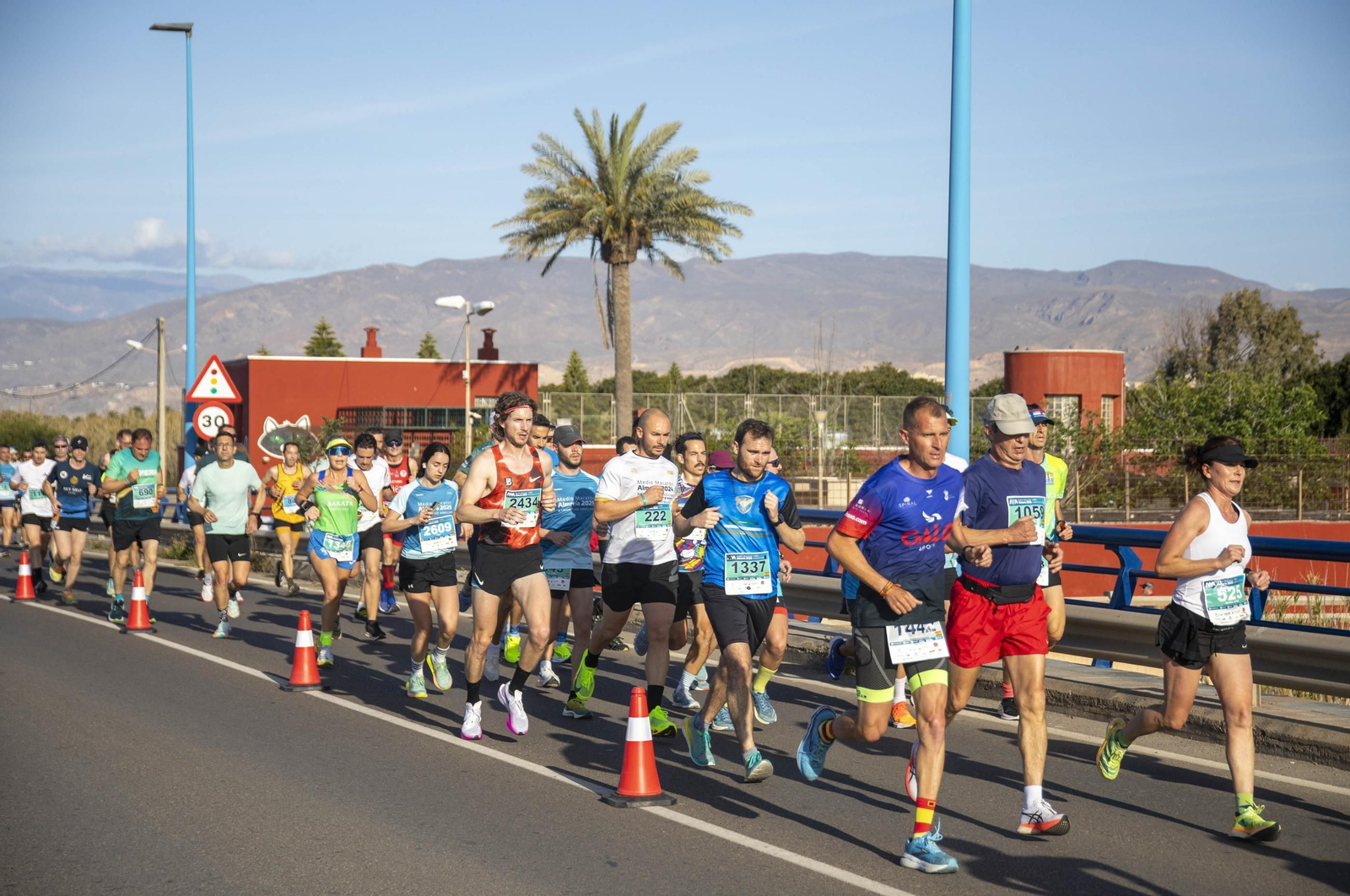 El Medio Maratón de Almería 2025, en imágenes