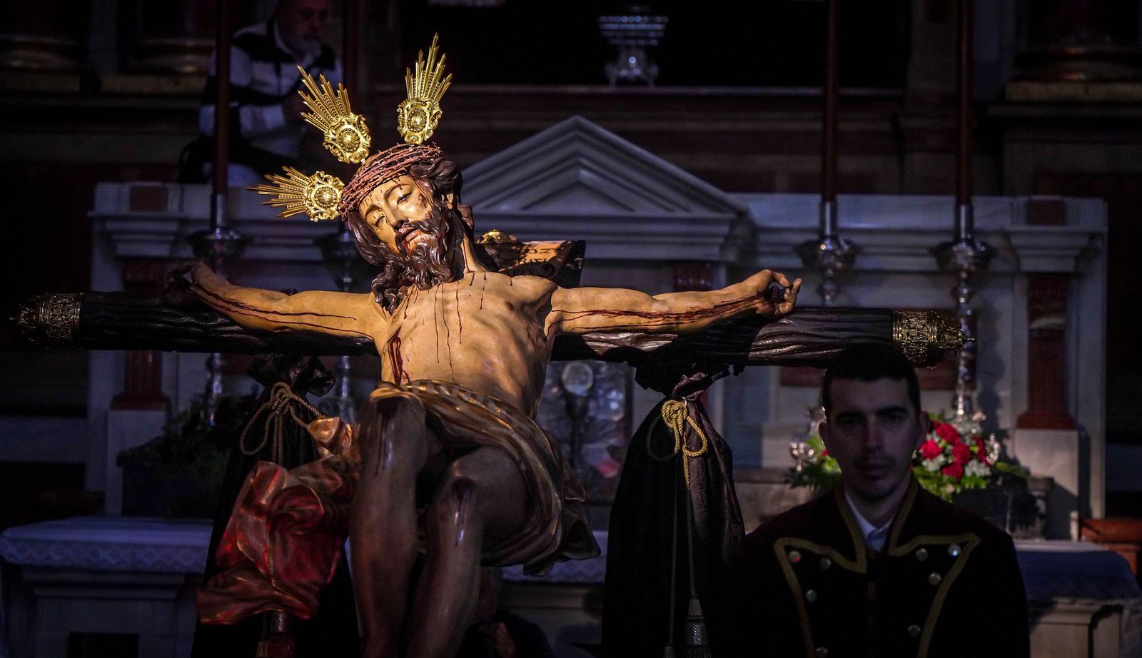 Las imágenes del Miércoles de Ceniza en Jerez: Veneraciones en San Miguel, San Lucas, San Francisco y Capuchinos