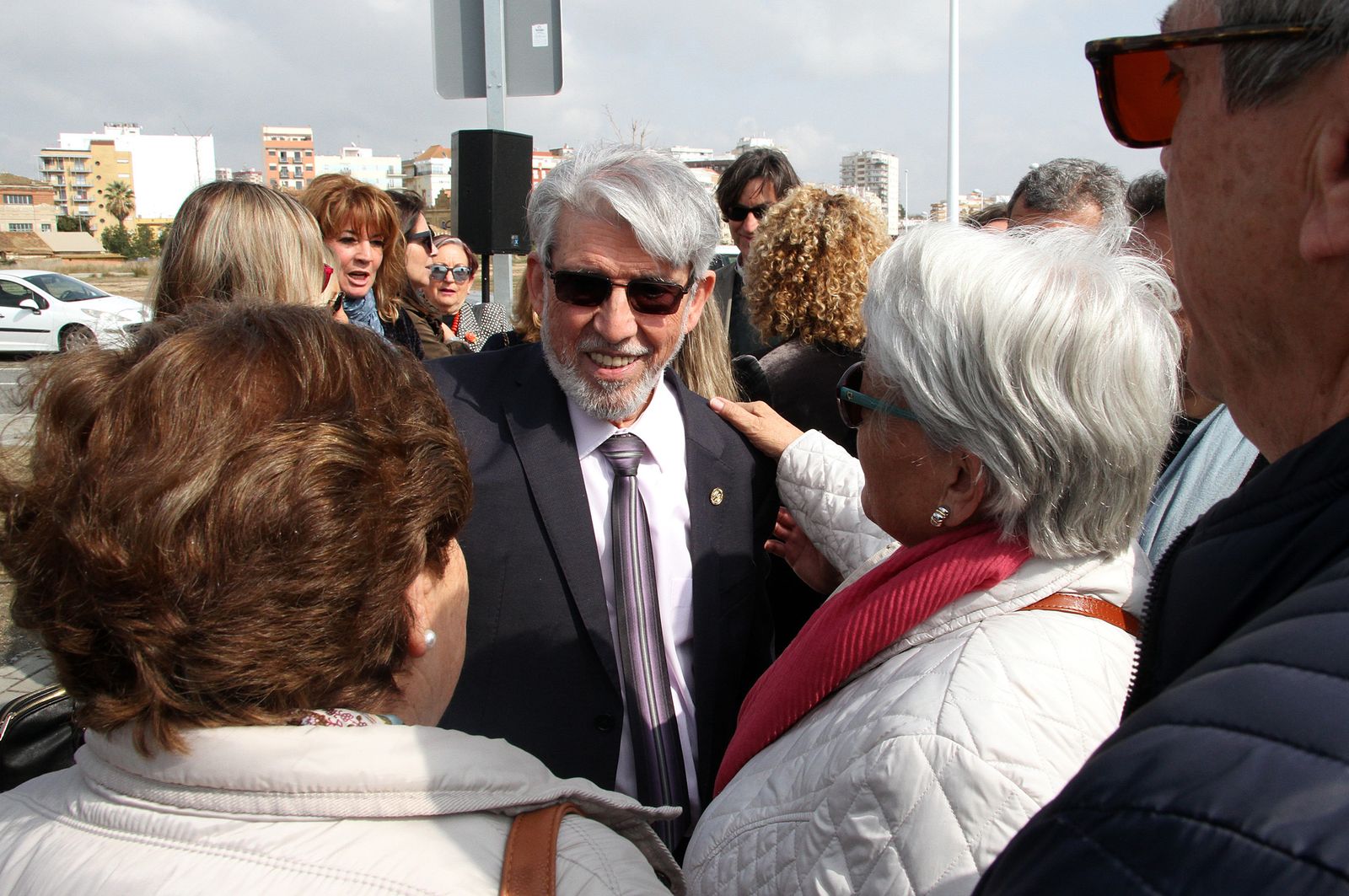 Inauguración de la Calle Doctor Cristóbal Gangoso, en imágenes