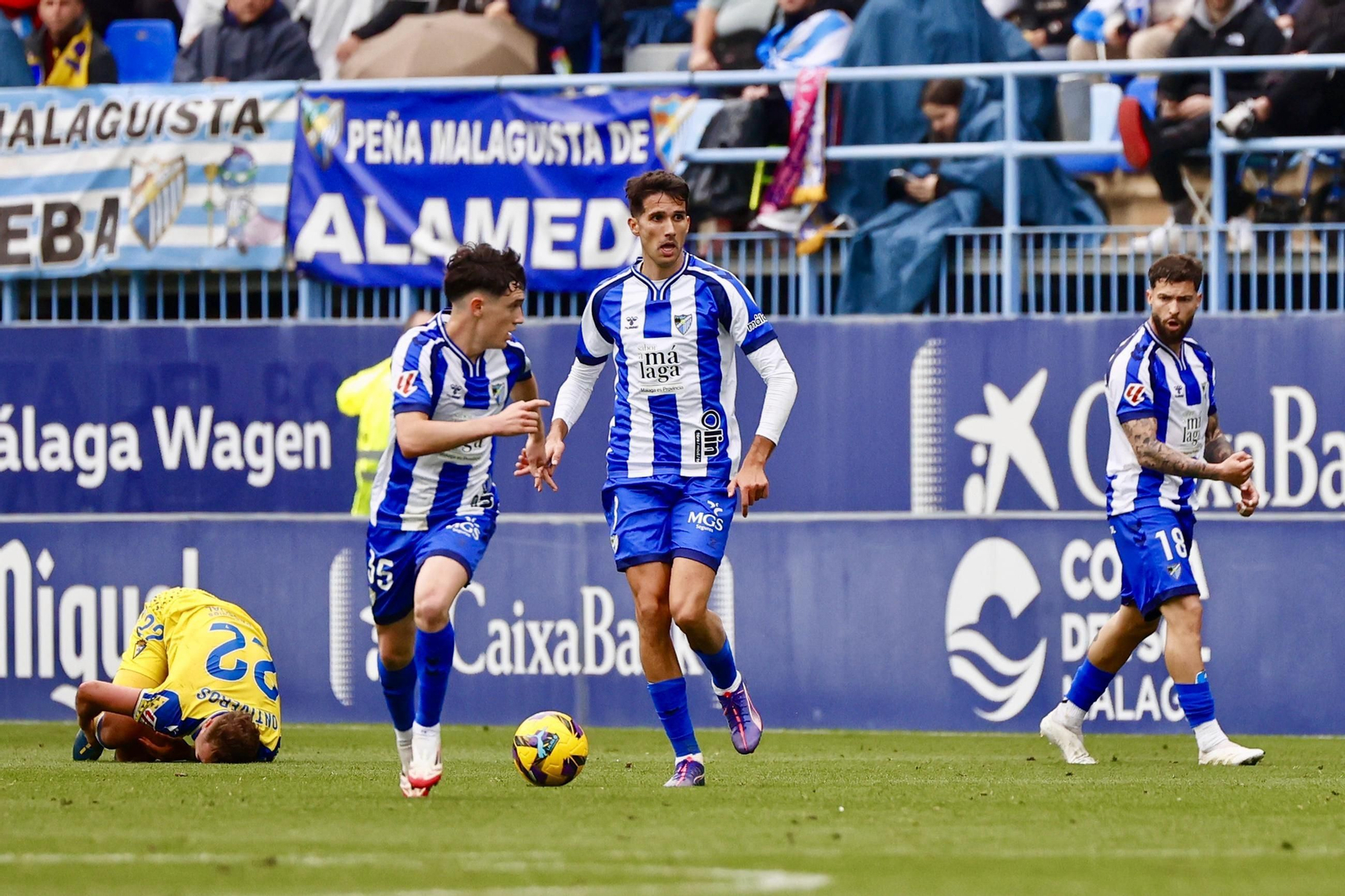 El Málaga CF-Cádiz, en fotos