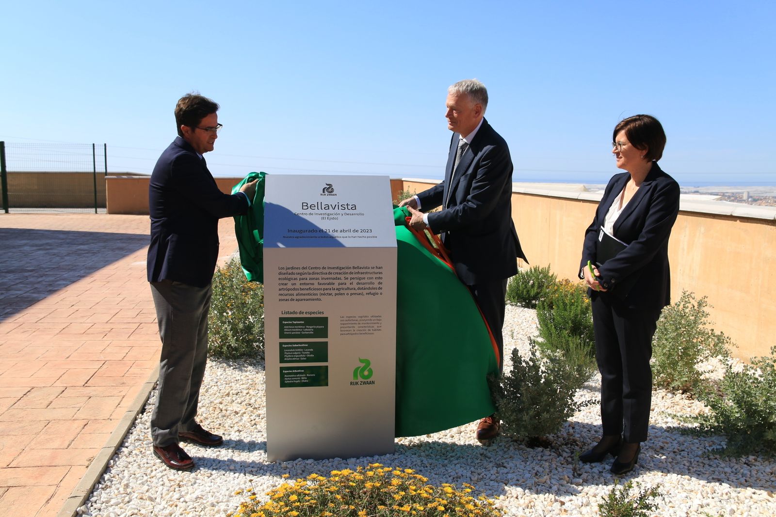 La inauguración del Centro de Investigación Bellavista de Rijk Zwaan, en imágenes