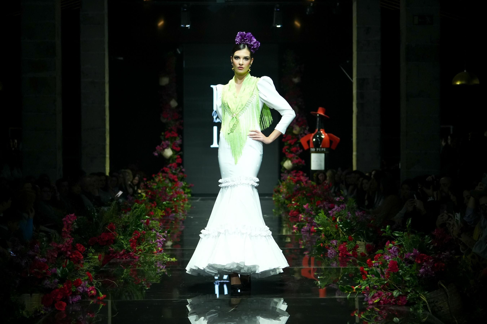 Desfile de Rocío Lama en la Pasarela Flamenca Tío Pepe Jerez 2024