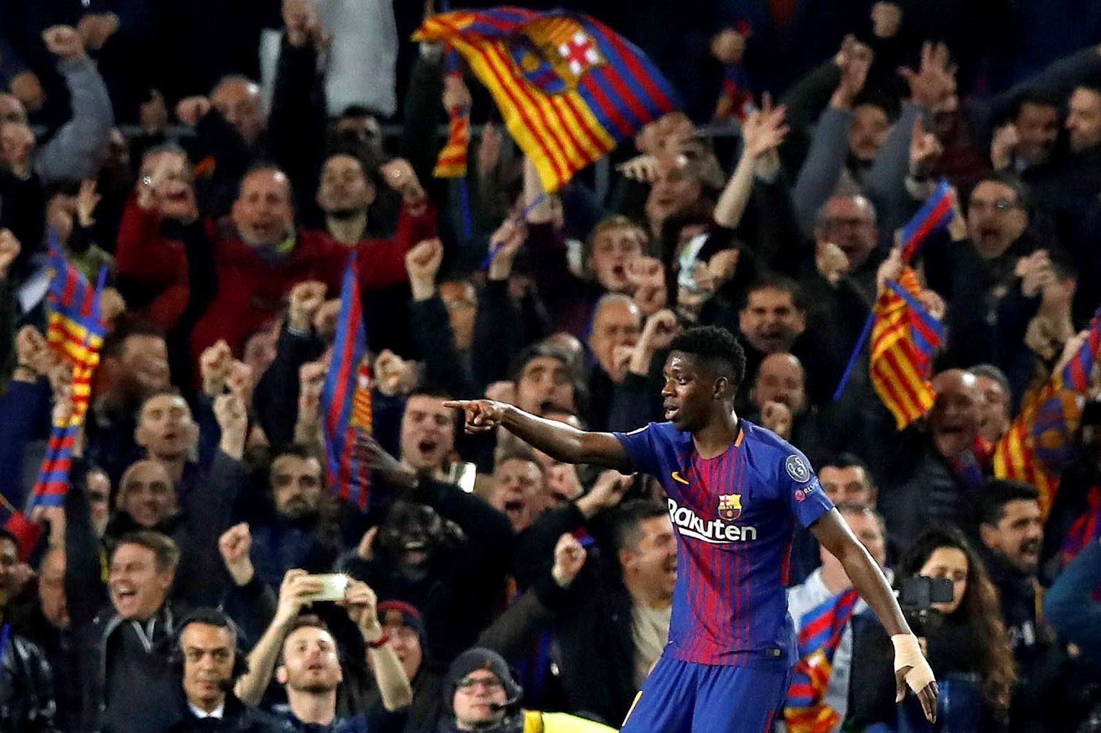 Las imágenes del Barcelona-Chelsea