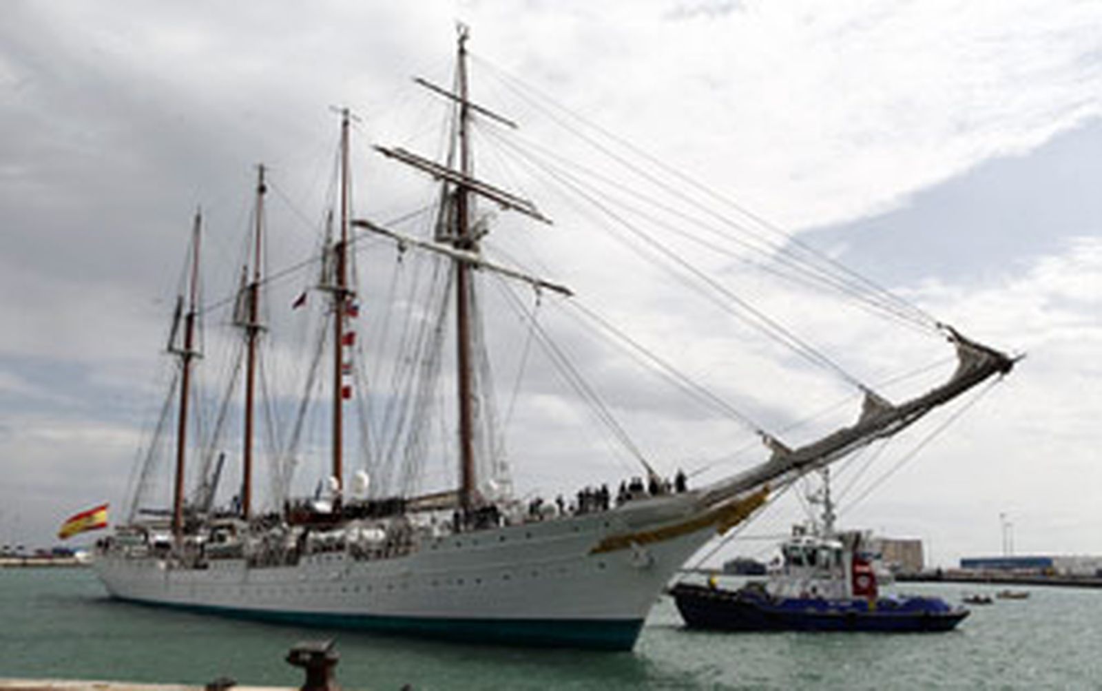 El 'Juan Sebastián de Elcano' zarpará de Cádiz el 1 de abril, Domingo de Ramos