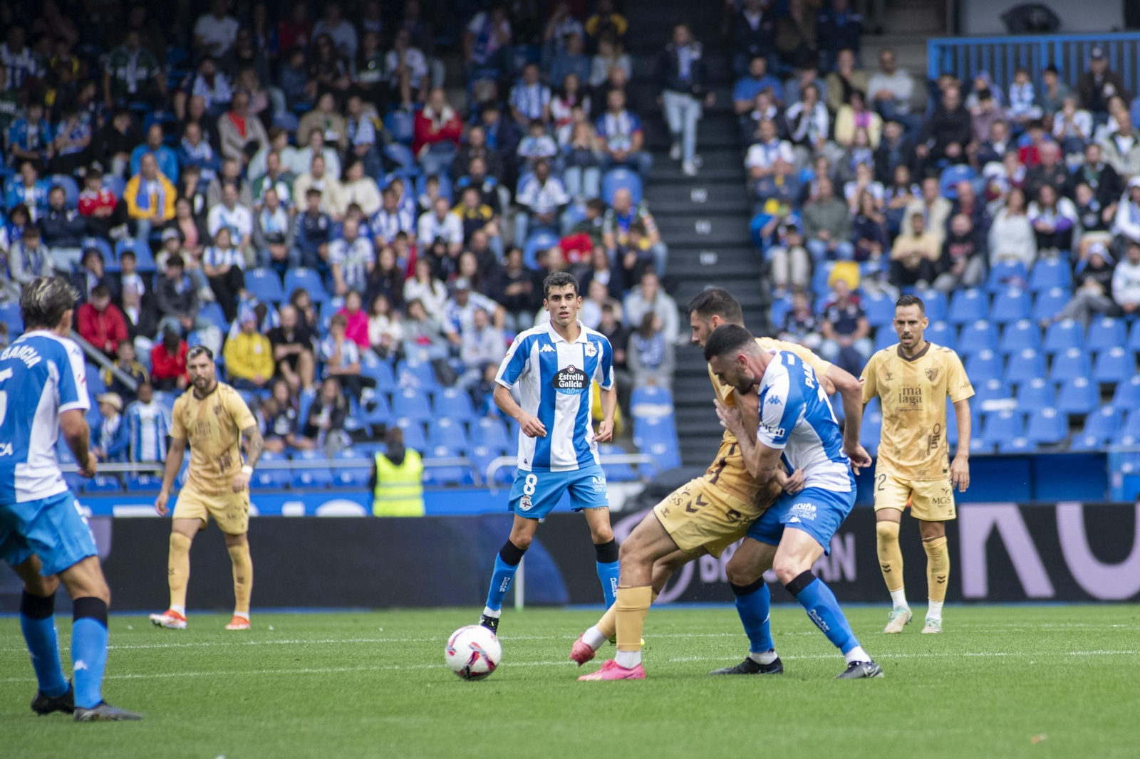 El Deportivo-Málaga CF, en fotos