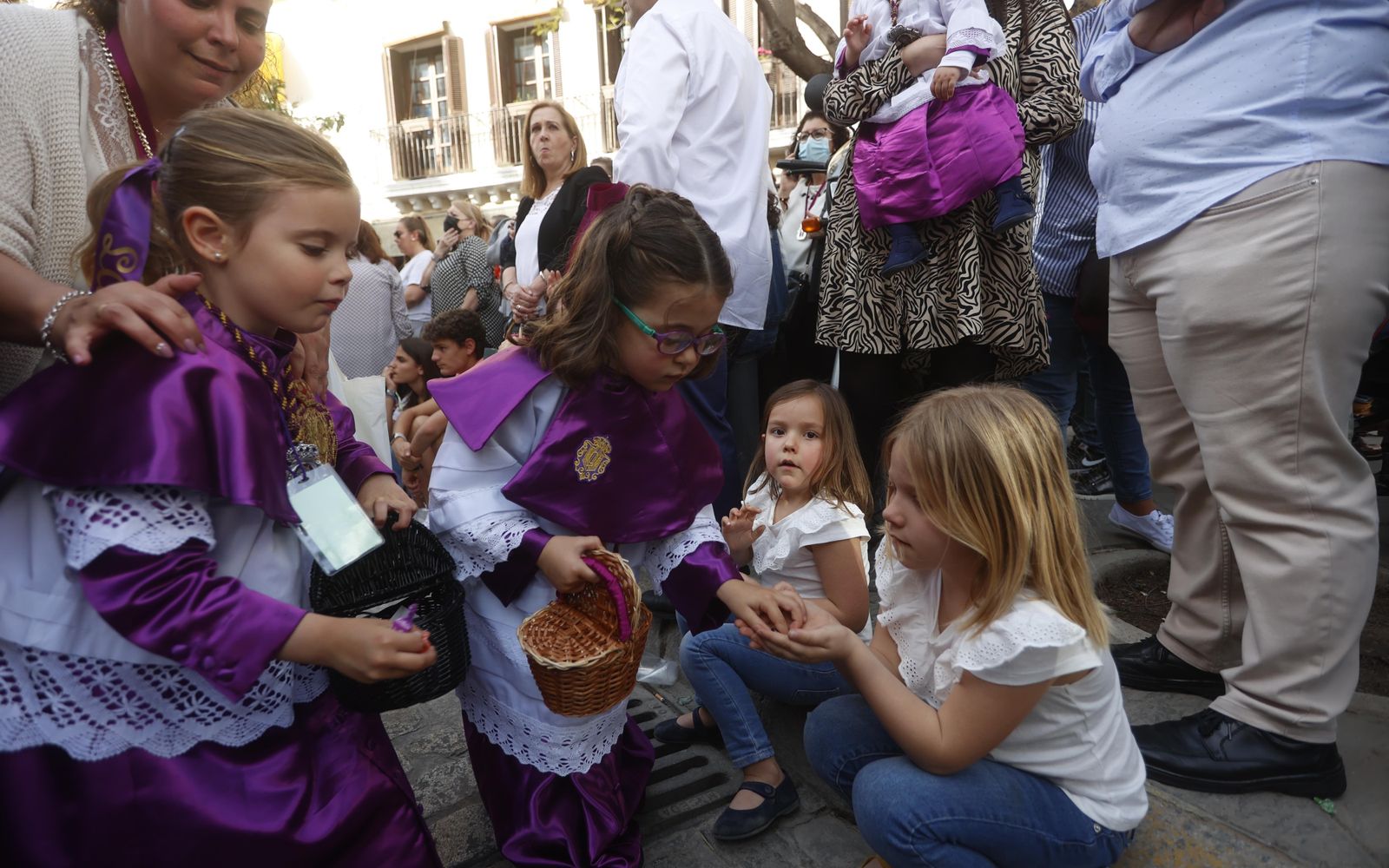 Las Imágenes de la salida en procesión de la O